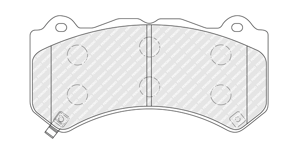 Brake Pad Set, disc brake PREMIER ECO FRICTION FDB5216