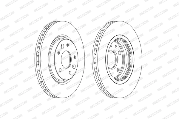 Brake Disc PREMIER DDF2466C