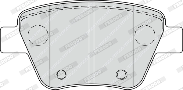Brake Pad Set, disc brake PREMIER ECO FRICTION FDB4316