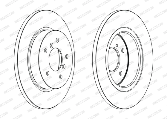 Brake Disc PREMIER DDF2683C