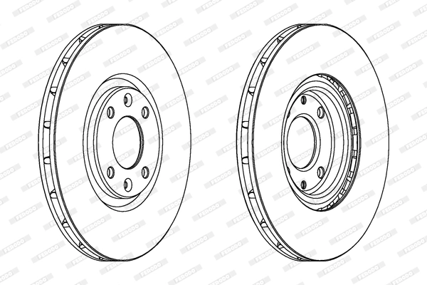 Brake Disc PREMIER Coat+ disc DDF1676C