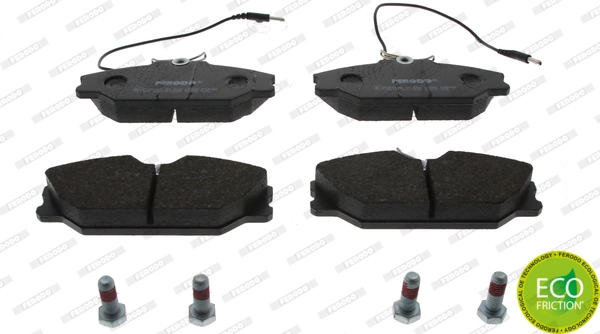 Brake Pad Set, disc brake PREMIER ECO FRICTION FDB406