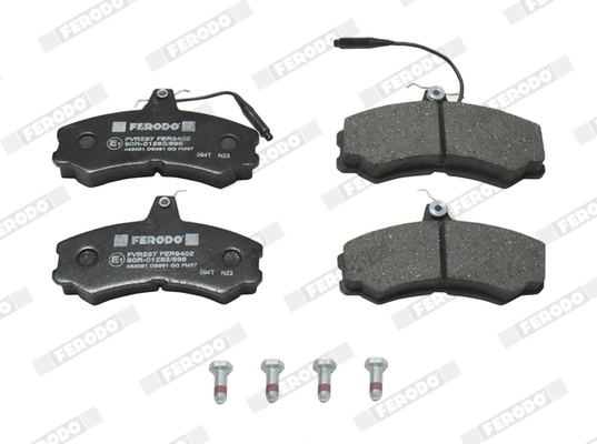 Brake Pad Set, disc brake PREMIER ECO FRICTION FVR287