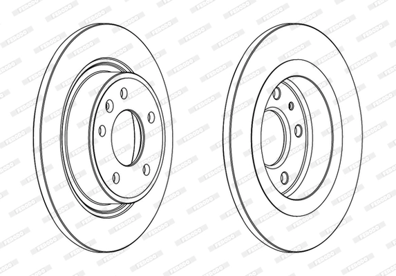 Brake Disc PREMIER DDF1871C