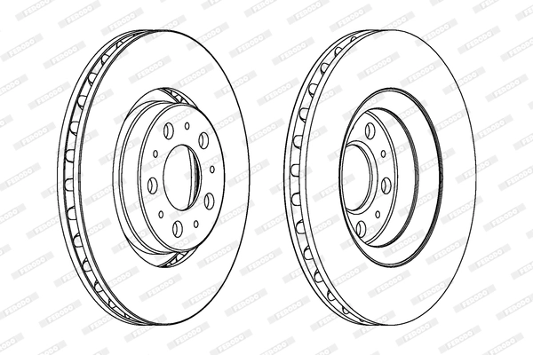 Cakera Brek PREMIER Coat+ disc DDF1078C