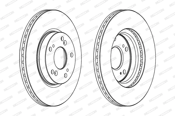 Brake Disc PREMIER DDF1539
