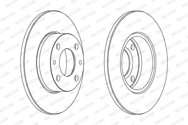Brake Disc PREMIER DDF083