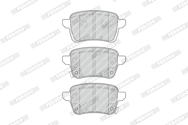 Brake Pad Set, disc brake PREMIER ECO FRICTION FDB4879