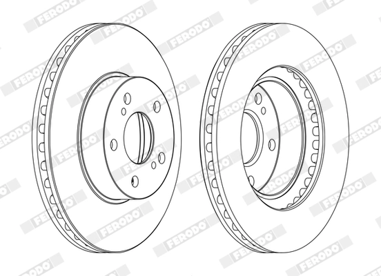 Brake Disc PREMIER DDF485C