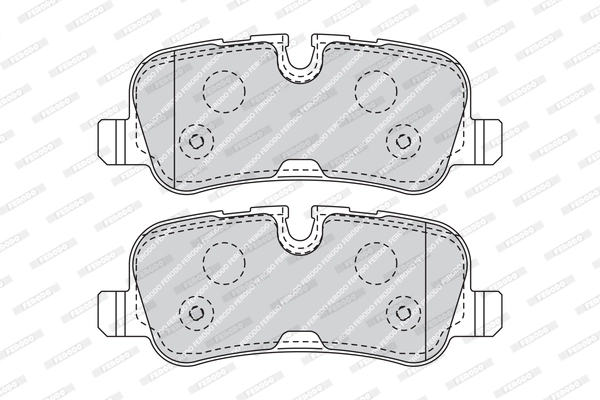 Brake Pad Set, disc brake PREMIER FDB4105