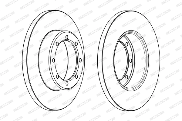 Brake Disc PREMIER DDF1977C