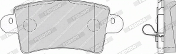 Brake Pad Set, disc brake PREMIER ECO FRICTION FVR1453