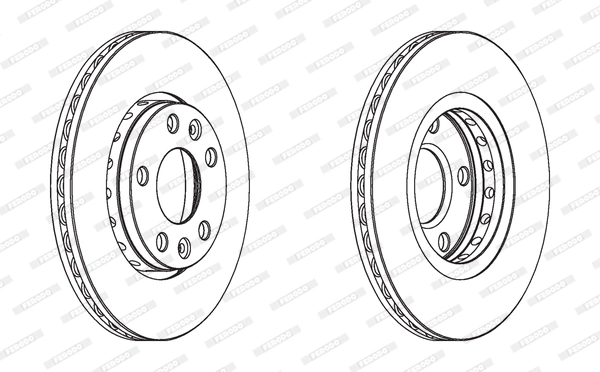 Brake Disc PREMIER DDF1728C