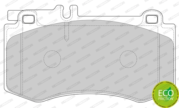 Brake Pad Set, disc brake FUSE+ Technology FDB4694