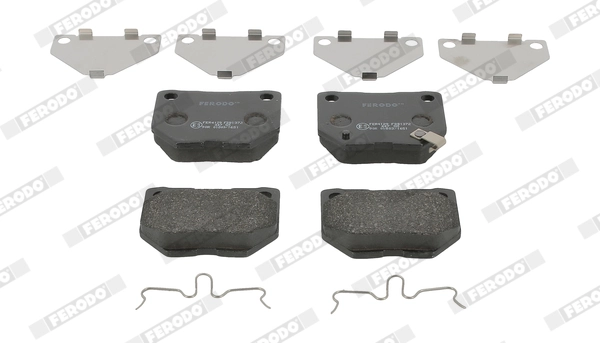 Brake Pad Set, disc brake PREMIER FDB1372