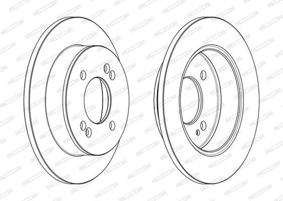 Brake Disc PREMIER DDF2655C