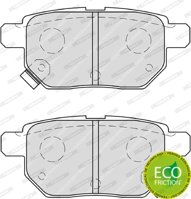 Brake Pad Set, disc brake PREMIER ECO FRICTION FDB4042