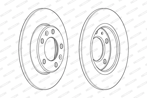 Brake Disc PREMIER DDF2406C
