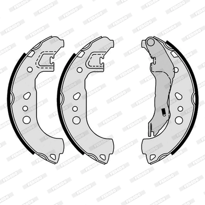 Brake Shoe Set PREMIER FSB4199