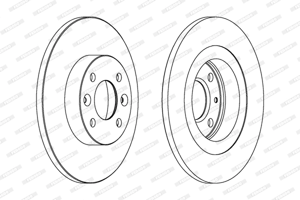 Brake Disc PREMIER Coat+ disc DDF1502C