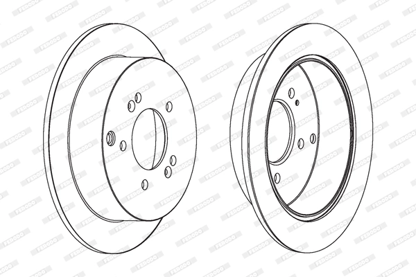 Brake Disc PREMIER Coat+ disc DDF1493C