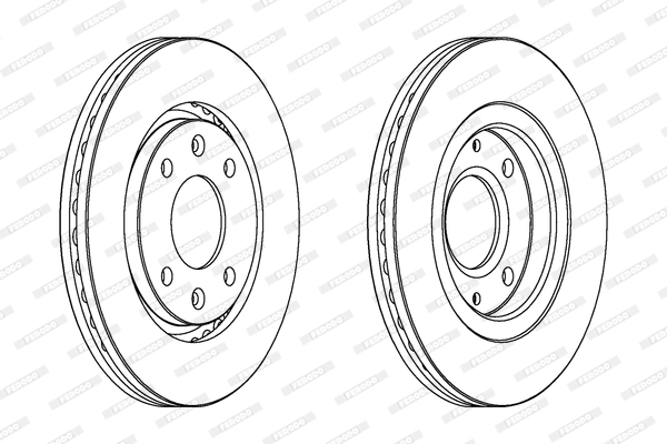 Brake Disc PREMIER DDF870