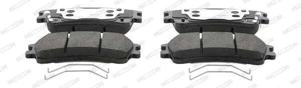 Brake Pad Set, disc brake PREMIER ECO FRICTION FDB1619