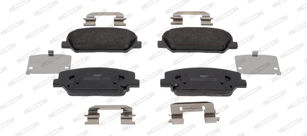 Brake Pad Set, disc brake PREMIER ECO FRICTION FDB4984