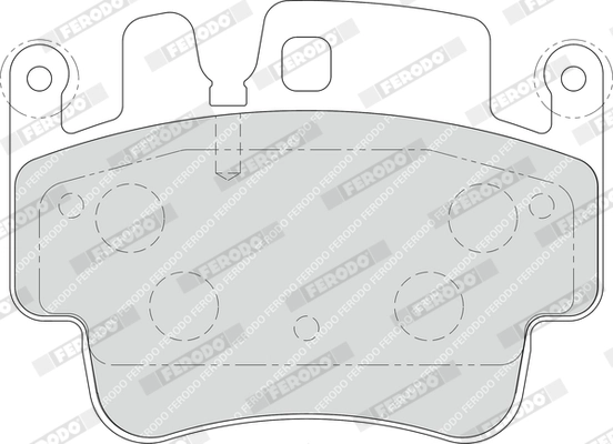Brake Pad Set, disc brake PREMIER ECO FRICTION FDB1742