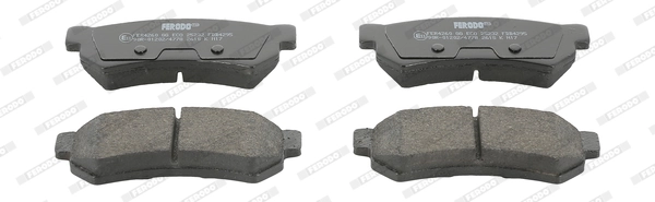 Brake Pad Set, disc brake PREMIER ECO FRICTION FDB4295