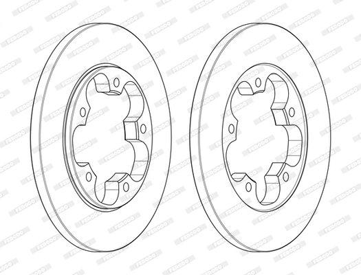 Brake Disc PREMIER DDF2484C