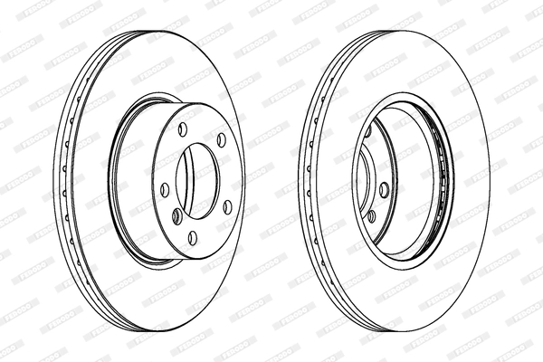 Brake Disc PREMIER Coat+ disc DDF1717C