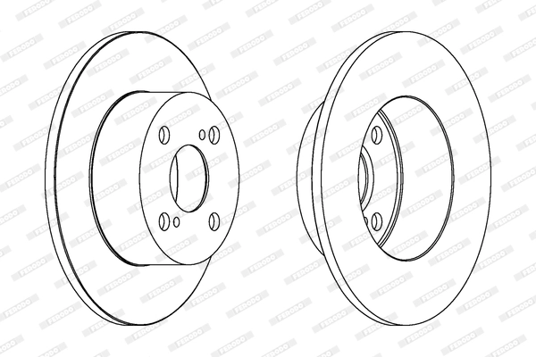 Brake Disc PREMIER DDF1487