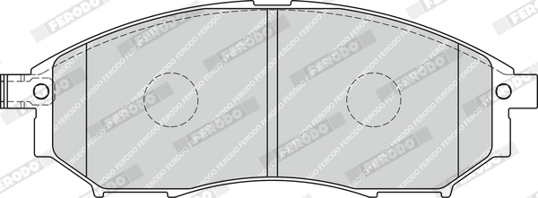Brake Pad Set, disc brake PREMIER ECO FRICTION FDB1881