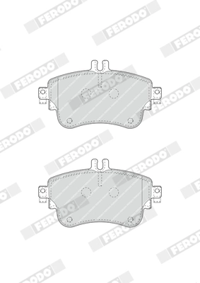 Brake Pad Set, disc brake FUSE+ Technology FDB4428