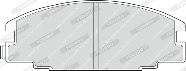 Brake Pad Set, disc brake PREMIER ECO FRICTION FDB678