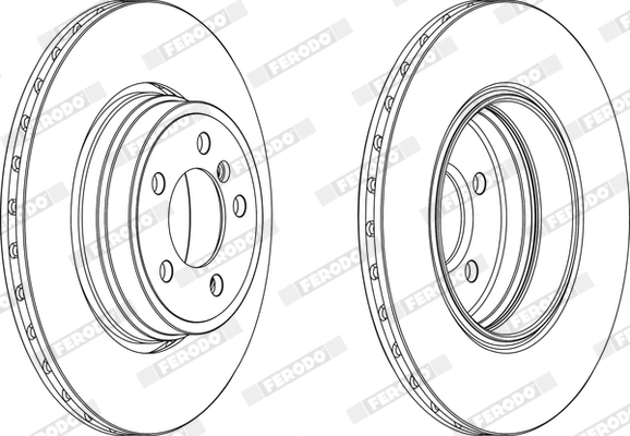 Brake Disc PREMIER DDF1936C-1