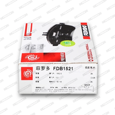 Brake Pad Set, disc brake PREMIER ECO FRICTION FDB1521
