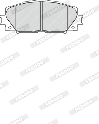 Brake Pad Set, disc brake PREMIER ECO FRICTION FDB1829