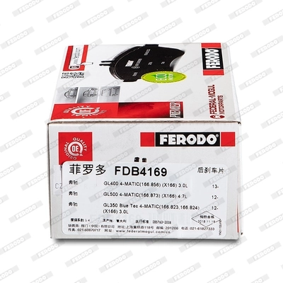 Brake Pad Set, disc brake PREMIER FDB4169