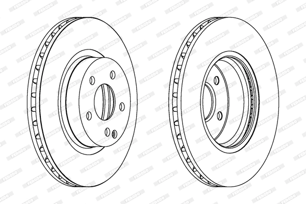 Brake Disc PREMIER DDF1263C