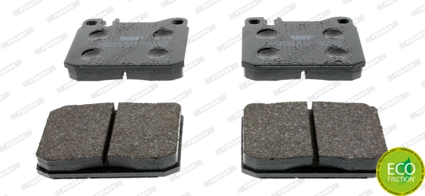 Brake Pad Set, disc brake PREMIER ECO FRICTION FDB143