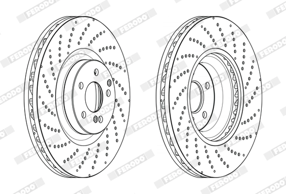 Brake Disc PREMIER DDF2051C-1