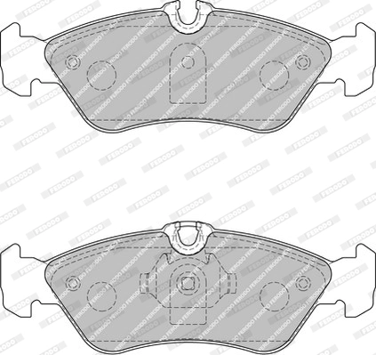 Brake Pad Set, disc brake PREMIER ECO FRICTION FVR1876