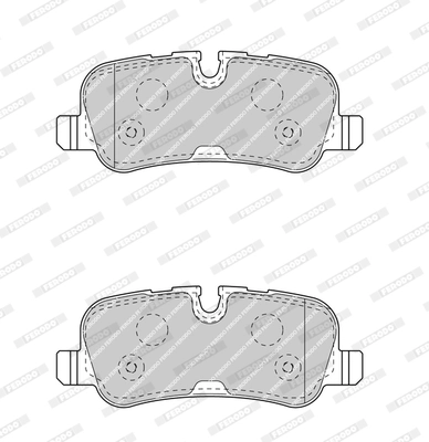 Brake Pad Set, disc brake PREMIER FDB4105