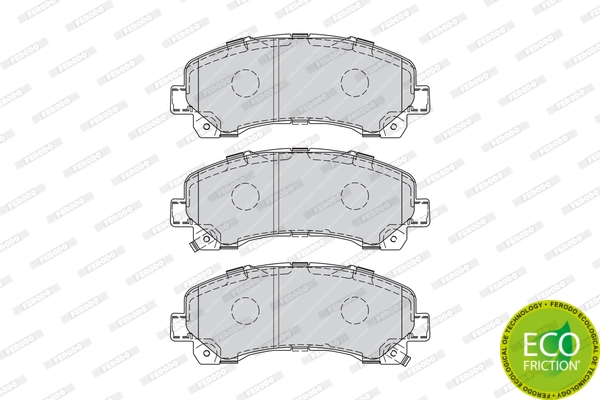 Brake Pad Set, disc brake PREMIER ECO FRICTION FDB4299