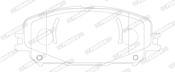 Brake Pad Set, disc brake PREMIER ECO FRICTION FDB5198