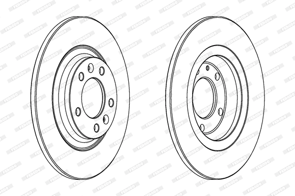 Brake Disc PREMIER DDF1275