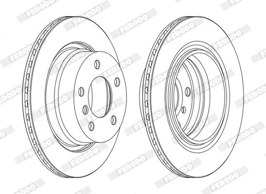 Brake Disc PREMIER High Carbon DDF1285C
