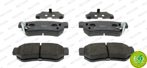 Brake Pad Set, disc brake PREMIER ECO FRICTION FDB1606